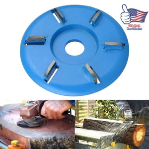 Electric Angle Grinder Shaping Blade Wood Carving Disc Cutting Woodworking-Tool