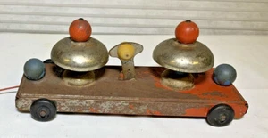 Marx Pull Toy 2 Bell Ringing - Picture 1 of 6