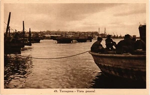 España Antigua Postal Taragona Vistas del Puerto (1290) - Imagen 1 de 2