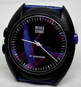 Junghans Mega Star Watch Vintage N.O.S. 39Mm Radio Controlled 038/0420.00 - Picture 1 of 5