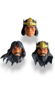 Mezco One:12 King Conan – THREE HEAD SCULPTS 1/12 Scale Fodder - Picture 1 of 1