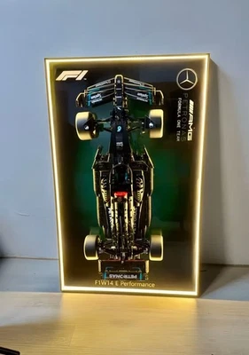31.5" LED Metal Display wall mount for LEGO42171 Mercedes AMG F1 - Image 1 of 4