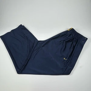 Nike Herren Gr. L Snap Tear Away Dicke Basketball Warme Hose Michigan 90s Y2K Baggy - Bild 1 von 10
