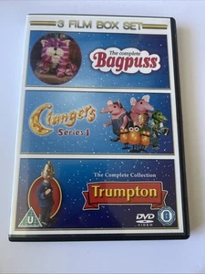 3 Film Box Set - The Complete Bagpuss/ Clangers Series 1 And Trumpton - Picture 1 of 5
