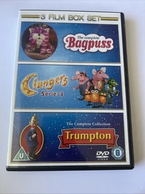 3 Film Box Set - The Complete Bagpuss/ Clangers Series 1 And Trumpton - Image 1 of 4