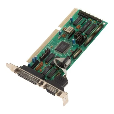 Winbond PTI-227B ID2-W83757S Multi-I/O Ide Fdd Com Lpt Game / Midi Isa Card - Image 1 of 2