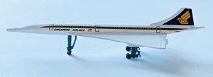 Concorde Flugzeug Modell Singapore Airlines  Schabak 920 British G BOAG Germany - Bild 1 von 9
