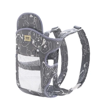 4-in-1 Newborn Infant Baby Carrier Breathable Ergonomic Adjustable Backpack US - Image 1 of 4