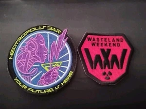 Two Sew On  Patches - Picture 1 of 1