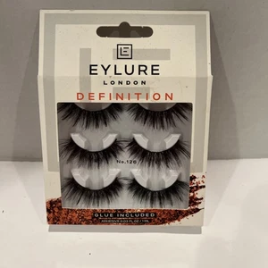 Eylure London Definition No 126 Eyelashes 3 Pair - Picture 1 of 8