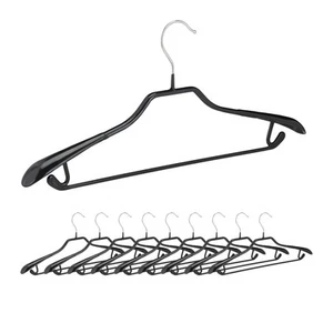 Clothes hangers Trouser Hanger Set Compact Heavy-duty Suit Hangers Coat Hooks - Picture 1 of 8
