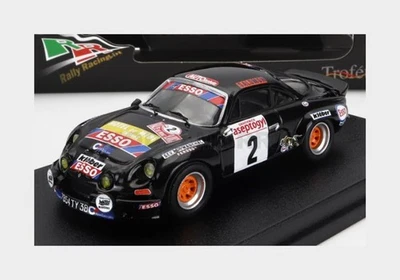TROFEU TRRFR61 RENAULT - ALPINE A110 ESSO N 2 WINNER RALLY MONT-BLANC 1976 B.SAB - Immagine 1 di 2