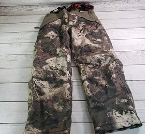 Cabelas Insulated Bibs Overalls Adult 30 Small Dry-Plus Hunting Space Rain Camo - Picture 1 of 15