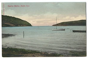 Cartolina Porto Rico antica - Porto di Guanica (Parigi-Bazar) indivisa - Foto 1 di 1