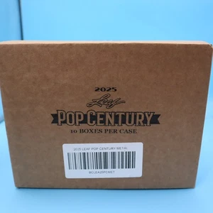 2025 Leaf Pop Century Metal Factory Sealed 10 Box Hobby Case FREE SHIPPING - Bild 1 von 9