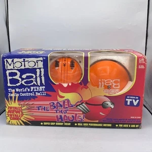 Vintage 1990s MOTOR BALL Remote Control R/C Ball & Remote - Picture 1 of 4