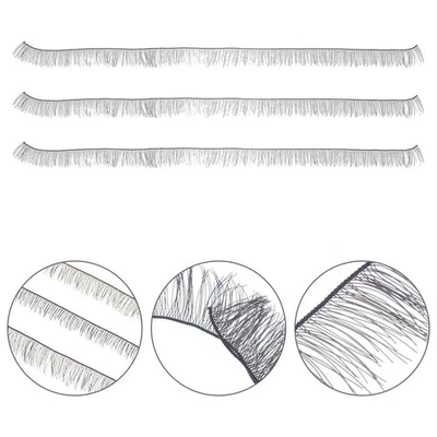  30 Pcs Individual Fake Lashes Decorative Eyelashes for Home Dolls Repair - Image 1 of 4