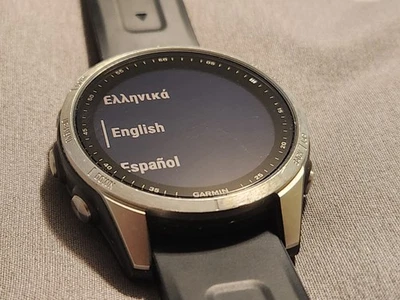 Reloj GPS Garmin fēnix 7 - Plateado/Grafito, con correa nueva caja/manual original Foto 1 de 4