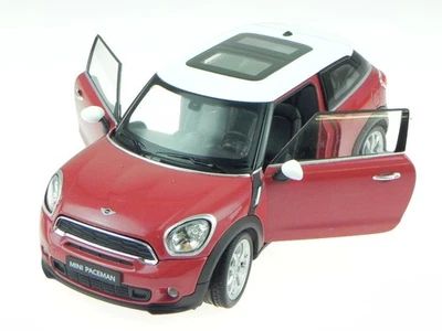 Mini Cooper S Paceman rosso modellino 24050 Welly 1:24 - Immagine 1 di 4