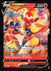 Infernape V SWSH252 Pokemon SWSH: Sword & Shield Promo Cards Promo NM - Picture 1 of 2