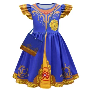 Cosplay Royal Detective Mira Kids Girls Dresses Bag Halloween Masquerade Suits - Picture 1 of 12