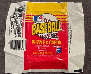 Vintage 1985 Donruss Baseball Cards Wax Pack Wrapper - Bild 1 von 2