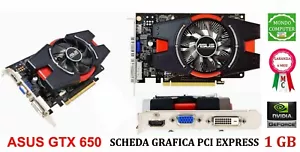 SCHEDA GRAFICA PCI EXPRESS 1 GB ASUS GTX 650 - E - 1G DDR5 - Imagen 1 de 1