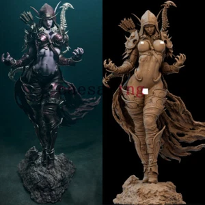 Sylvanas 3D-Druckfigur unbemaltes Modell Skulptur GK Rohling Kit Neu auf Lager - Bild 1 von 14