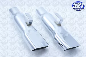 Exhaust Tip Tips Pair Fits 68 69 70 Dodge Charger Daytona 500 RT Mopar - Picture 1 of 2