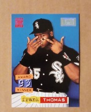 1994 Topps Stadium Club  Frank Thomas 1st Day Issue NM Mint Middle Finger Card