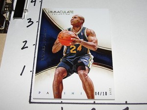 2013-14 Panini Immaculate RICHARD JEFFERSON #79 Gold SP/10 Utah JAZZ - MAVERICKS