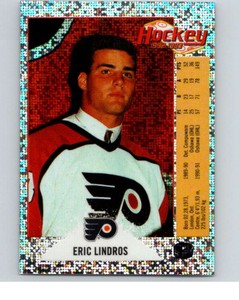 1992-93 Panini Stickers Hockey  #P Eric Lindros  Philadelphia Flyers V83099