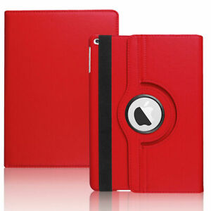 For iPad 6th 5th Gen 9.7 inch Leather 360° Rotating Smart Stand Flip Case Cover
