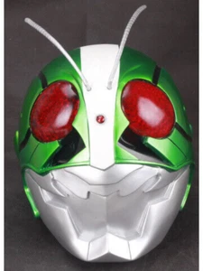 MASKED RIDER THE NEXT 1/1 Kamen Helmet Resin Wearable Led Cosplay Cyclone 2 New - Picture 1 of 5