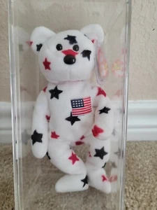 SELTEN NEUWERTIGE "Glory" Ty Beanie Baby mit Etikettfehler  - Bild 1 von 4