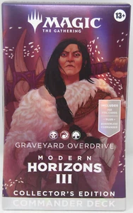 MTG Modern Horizons 3 Graveyard Overdrive Collector's Edition Commander Deck - Picture 1 of 3
