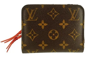 Authentic LOUIS VUITTON LV Monogram Leather Zippy Coin Purse Clutch Wallet - Picture 1 of 11
