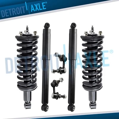 4WD Front Spring Struts Rear Shocks Sway Bars Kit for 2005-2019 Nissan Frontier - Image 1 of 4