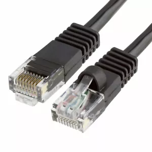 Cable de red Ethernet Cat5e cable LAN computadora cable 1 Gbps 350 MHz RJ45 conectores - Imagen 1 de 9