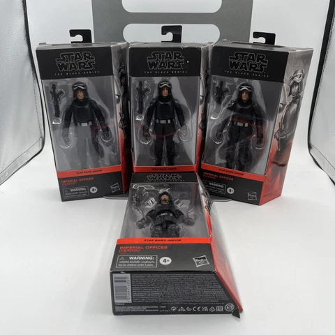 Star Wars Black Series Andor #04 IMPERIAL OFFICER FERRIX 6" Figure 2022 Lot Of 4 Cover