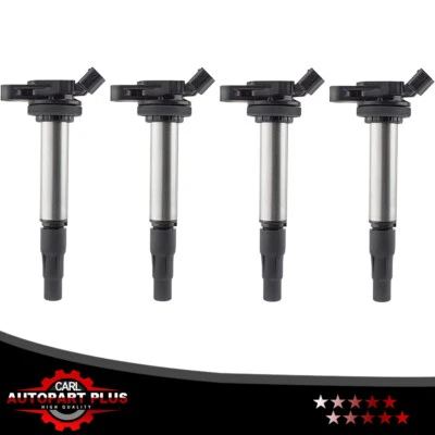 4 bobinas de encendido compatibles para Lexus CT200h 2011-2017 Pontiac Vibe 2009-10 Foto 1 de 4