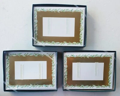 3 Boxes of 10 Xmas Photo Cards Handlined Envelopes William Arthur Stationery NEW - Image 1 of 3