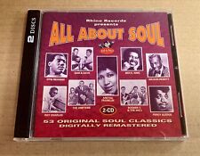 Rare Import CD (2 Discs 53 Songs) All About Soul 1994 Rhino Records Compilation