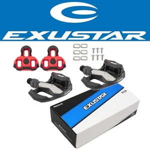 Exustar E-PR4ST EPS-R Clipless Road Bike Pedals Composite fits Look Keo w/cleats - Picture 1 of 2