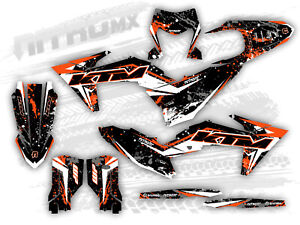 NitroMX Graphic Kit for KTM EXC EXC-F XC-W XCF-W 125 250 350 450 500 2024 Decals