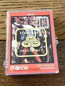 UNIVERSITY OF ILLINOIS FOOTBALL SET STATE FARM DICK BUTKUS RED GRANGE 45 CARDS - Picture 1 of 2