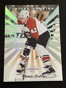 1996-97 Leaf Limited DAINIUS ZUBRUS Rookies #6 - Picture 1 of 1