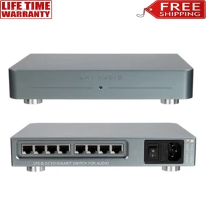 LHY Audio 220V 8 Port Network Switch LPS & OCXO Gigabit Switch Linear DC Powered - Picture 1 of 4