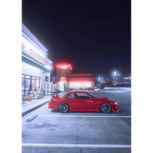 Nissan 240sx S14 Kouki High Resolution Art Print #009 - Automotive Art for Enthu - Picture 1 of 12