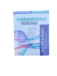 Fundamentals of Nursing Potter And Perry 8th Edition - Text And Study Guide - Picture 1 of 3